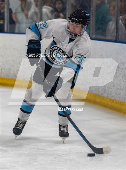 Thumbnail 1 in Pine-Richland @ Seneca Valley (PIHL 3A Quarter Final) photogallery.