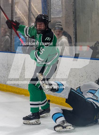 Thumbnail 1 in Pine-Richland @ Seneca Valley (PIHL 3A Quarter Final) photogallery.