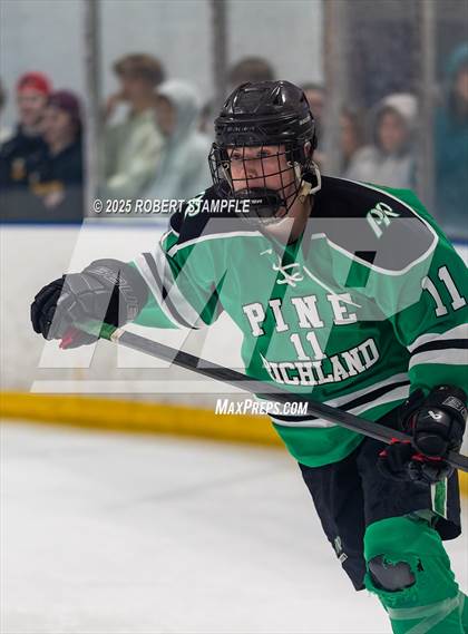 Thumbnail 2 in Pine-Richland @ Seneca Valley (PIHL 3A Quarter Final) photogallery.
