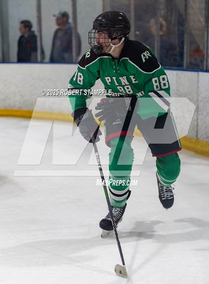 Thumbnail 2 in Pine-Richland @ Seneca Valley (PIHL 3A Quarter Final) photogallery.
