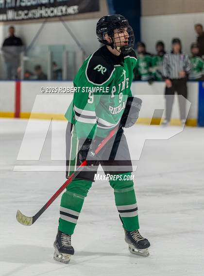 Thumbnail 1 in Pine-Richland @ Seneca Valley (PIHL 3A Quarter Final) photogallery.