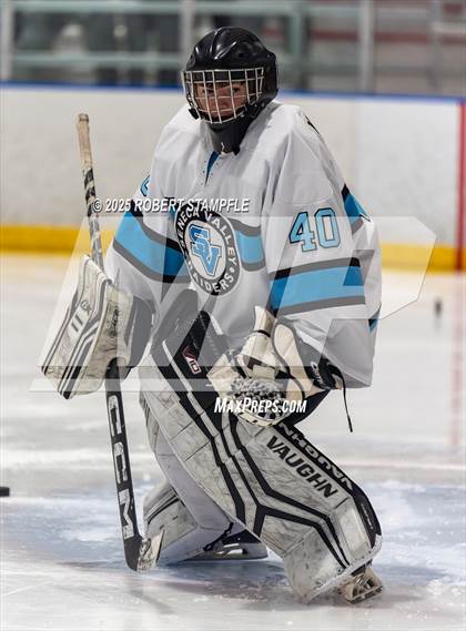 Thumbnail 3 in Pine-Richland @ Seneca Valley (PIHL 3A Quarter Final) photogallery.