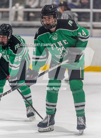 Thumbnail 1 in Pine-Richland @ Seneca Valley (PIHL 3A Quarter Final) photogallery.