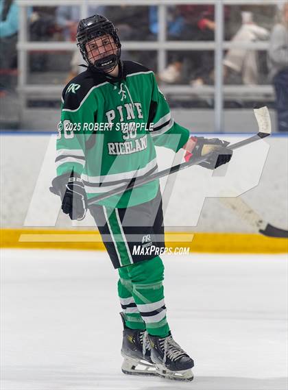 Thumbnail 3 in Pine-Richland @ Seneca Valley (PIHL 3A Quarter Final) photogallery.