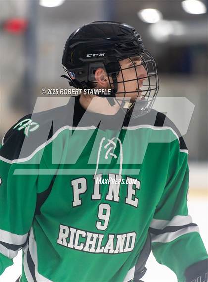 Thumbnail 2 in Pine-Richland @ Seneca Valley (PIHL 3A Quarter Final) photogallery.