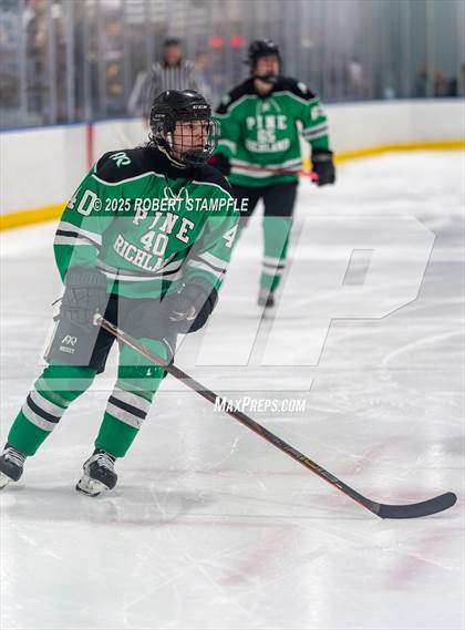 Thumbnail 1 in Pine-Richland @ Seneca Valley (PIHL 3A Quarter Final) photogallery.