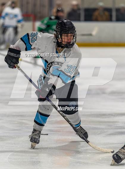 Thumbnail 1 in Pine-Richland @ Seneca Valley (PIHL 3A Quarter Final) photogallery.