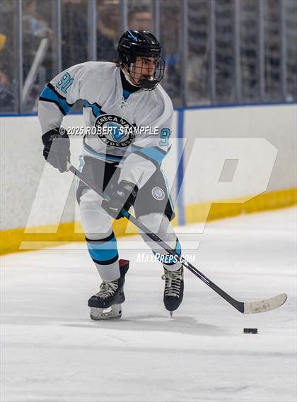 Thumbnail 3 in Pine-Richland @ Seneca Valley (PIHL 3A Quarter Final) photogallery.