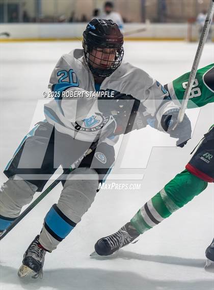 Thumbnail 2 in Pine-Richland @ Seneca Valley (PIHL 3A Quarter Final) photogallery.
