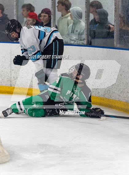 Thumbnail 2 in Pine-Richland @ Seneca Valley (PIHL 3A Quarter Final) photogallery.