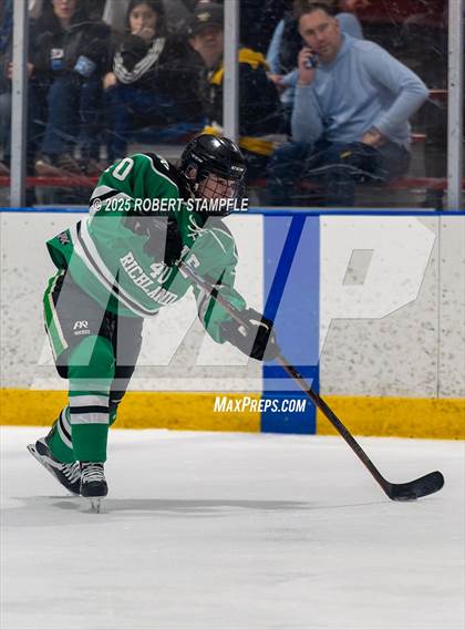 Thumbnail 1 in Pine-Richland @ Seneca Valley (PIHL 3A Quarter Final) photogallery.