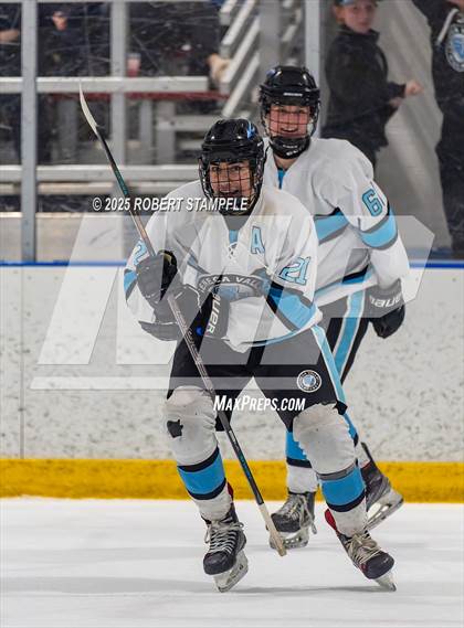 Thumbnail 3 in Pine-Richland @ Seneca Valley (PIHL 3A Quarter Final) photogallery.