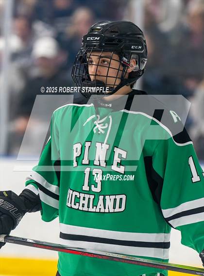 Thumbnail 2 in Pine-Richland @ Seneca Valley (PIHL 3A Quarter Final) photogallery.