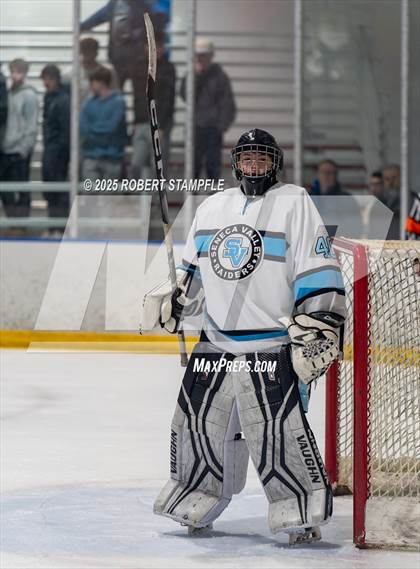 Thumbnail 1 in Pine-Richland @ Seneca Valley (PIHL 3A Quarter Final) photogallery.