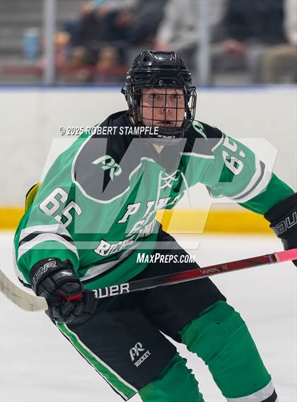 Thumbnail 2 in Pine-Richland @ Seneca Valley (PIHL 3A Quarter Final) photogallery.