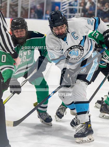 Thumbnail 2 in Pine-Richland @ Seneca Valley (PIHL 3A Quarter Final) photogallery.