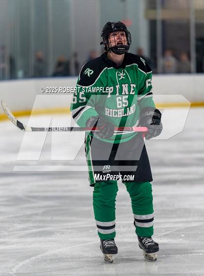 Thumbnail 2 in Pine-Richland @ Seneca Valley (PIHL 3A Quarter Final) photogallery.