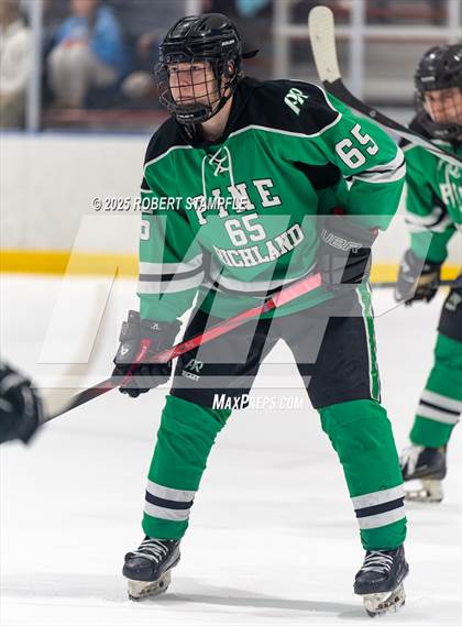 Thumbnail 2 in Pine-Richland @ Seneca Valley (PIHL 3A Quarter Final) photogallery.