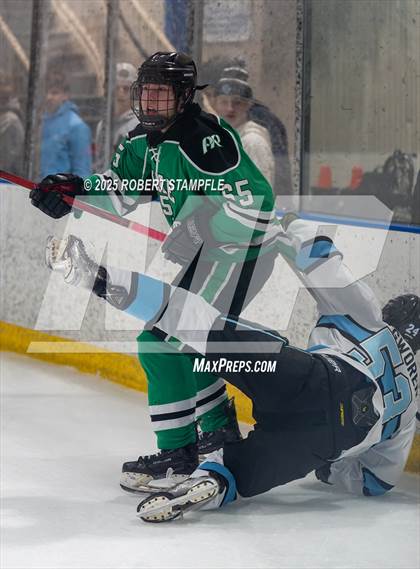Thumbnail 3 in Pine-Richland @ Seneca Valley (PIHL 3A Quarter Final) photogallery.