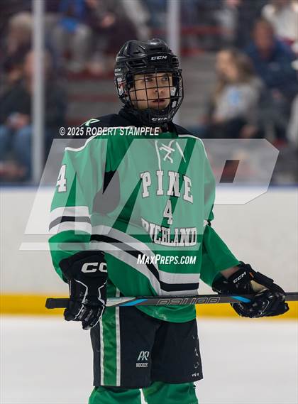 Thumbnail 1 in Pine-Richland @ Seneca Valley (PIHL 3A Quarter Final) photogallery.