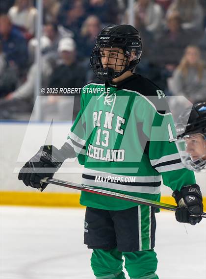 Thumbnail 3 in Pine-Richland @ Seneca Valley (PIHL 3A Quarter Final) photogallery.