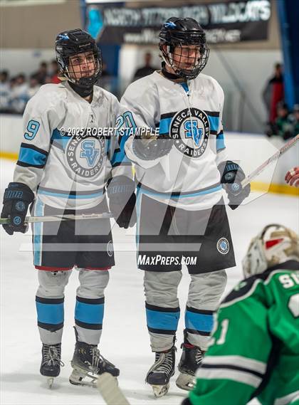 Thumbnail 3 in Pine-Richland @ Seneca Valley (PIHL 3A Quarter Final) photogallery.