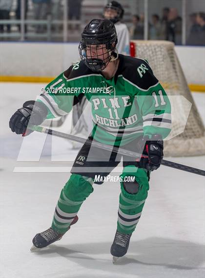 Thumbnail 1 in Pine-Richland @ Seneca Valley (PIHL 3A Quarter Final) photogallery.