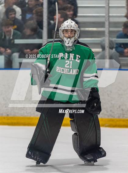 Thumbnail 3 in Pine-Richland @ Seneca Valley (PIHL 3A Quarter Final) photogallery.