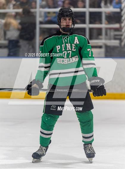 Thumbnail 2 in Pine-Richland @ Seneca Valley (PIHL 3A Quarter Final) photogallery.