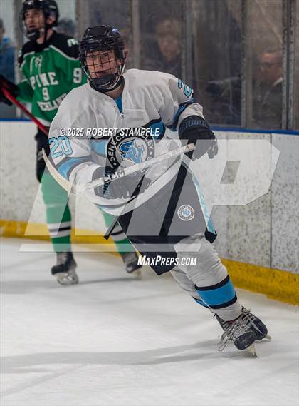 Thumbnail 1 in Pine-Richland @ Seneca Valley (PIHL 3A Quarter Final) photogallery.