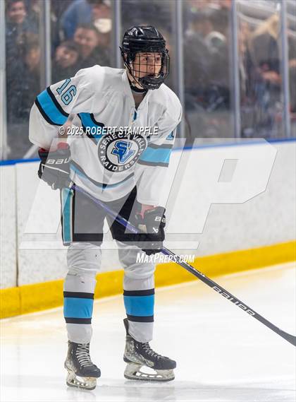 Thumbnail 3 in Pine-Richland @ Seneca Valley (PIHL 3A Quarter Final) photogallery.