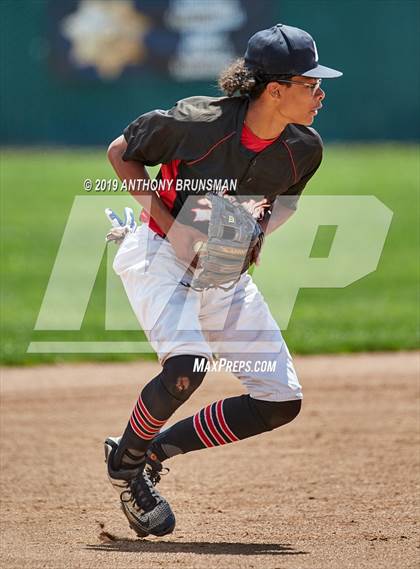 Thumbnail 3 in Valley Christian vs. Alpha Charter (CIF SJS D7 Final - Game 2) photogallery.