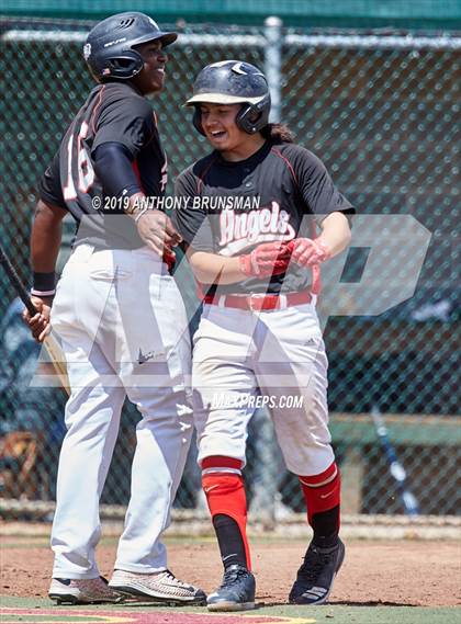 Thumbnail 1 in Valley Christian vs. Alpha Charter (CIF SJS D7 Final - Game 2) photogallery.
