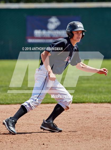 Thumbnail 2 in Valley Christian vs. Alpha Charter (CIF SJS D7 Final - Game 2) photogallery.