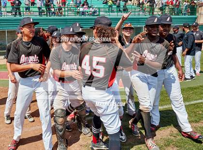 Thumbnail 3 in Valley Christian vs. Alpha Charter (CIF SJS D7 Final - Game 2) photogallery.