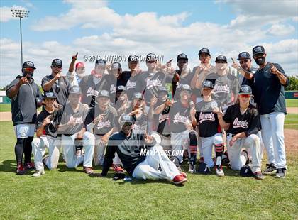 Thumbnail 3 in Valley Christian vs. Alpha Charter (CIF SJS D7 Final - Game 2) photogallery.