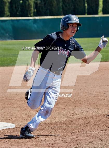 Thumbnail 3 in Valley Christian vs. Alpha Charter (CIF SJS D7 Final - Game 2) photogallery.