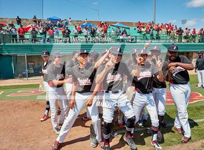 Thumbnail 3 in Valley Christian vs. Alpha Charter (CIF SJS D7 Final - Game 2) photogallery.