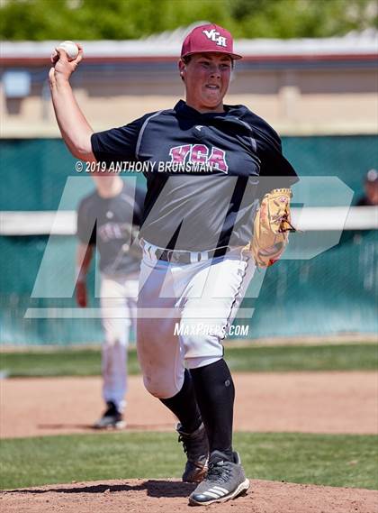 Thumbnail 3 in Valley Christian vs. Alpha Charter (CIF SJS D7 Final - Game 2) photogallery.