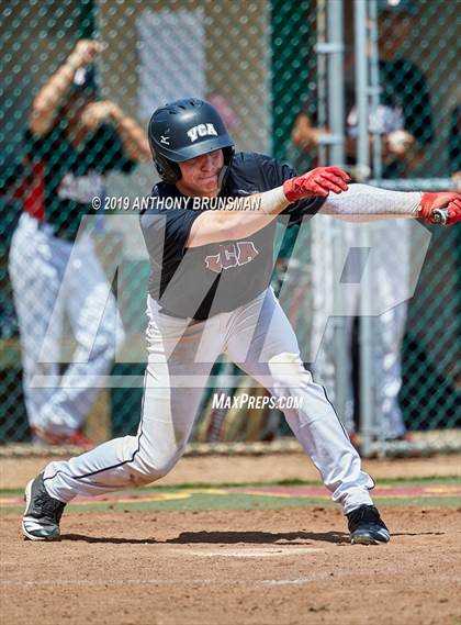 Thumbnail 1 in Valley Christian vs. Alpha Charter (CIF SJS D7 Final - Game 2) photogallery.