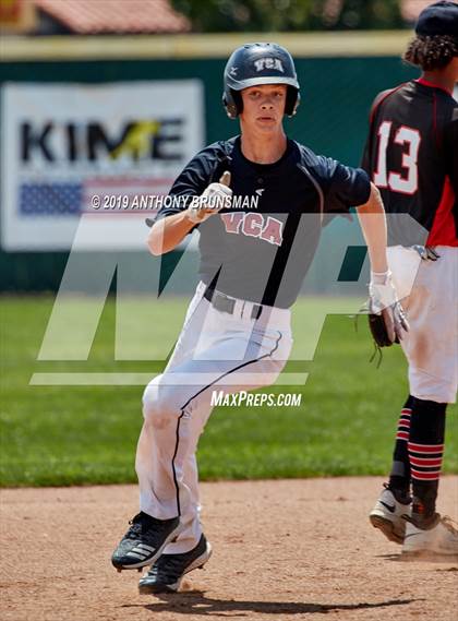 Thumbnail 1 in Valley Christian vs. Alpha Charter (CIF SJS D7 Final - Game 2) photogallery.