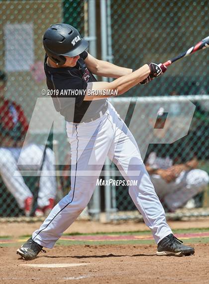 Thumbnail 3 in Valley Christian vs. Alpha Charter (CIF SJS D7 Final - Game 2) photogallery.