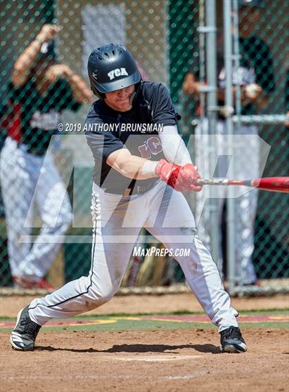 Thumbnail 3 in Valley Christian vs. Alpha Charter (CIF SJS D7 Final - Game 2) photogallery.