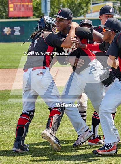 Thumbnail 2 in Valley Christian vs. Alpha Charter (CIF SJS D7 Final - Game 2) photogallery.