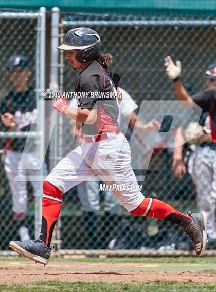 Thumbnail 3 in Valley Christian vs. Alpha Charter (CIF SJS D7 Final - Game 2) photogallery.