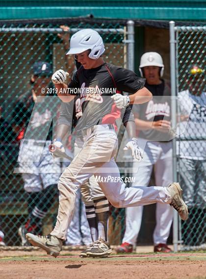 Thumbnail 1 in Valley Christian vs. Alpha Charter (CIF SJS D7 Final - Game 2) photogallery.