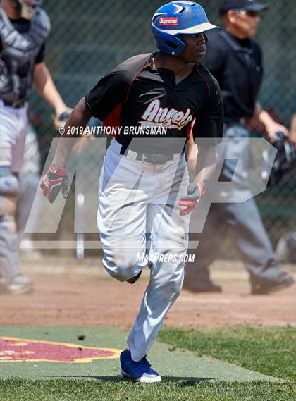 Thumbnail 3 in Valley Christian vs. Alpha Charter (CIF SJS D7 Final - Game 2) photogallery.