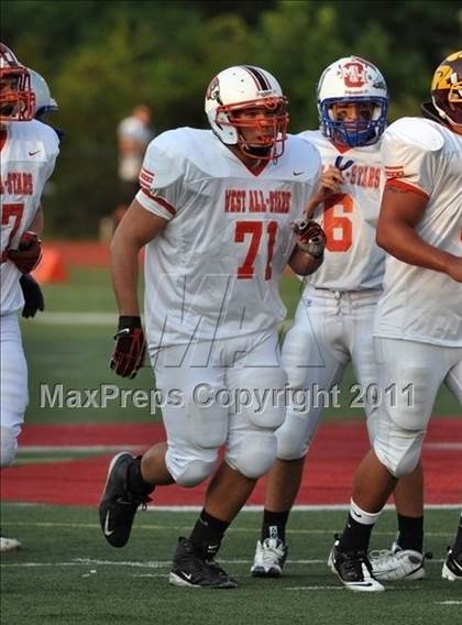 Thumbnail 1 in Southwestern Ohio Football Coaches Association (Ron Woyan East-West All-Star Game)  photogallery.