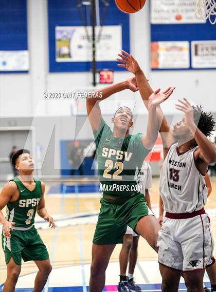 Thumbnail 2 in St. Patrick-St. Vincent vs. Weston Ranch (Crush in the Valley) photogallery.