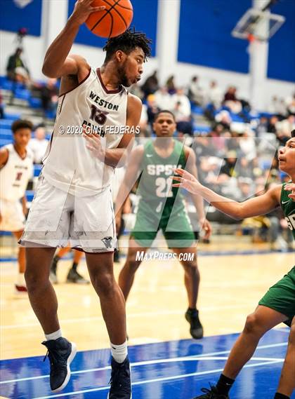Thumbnail 2 in St. Patrick-St. Vincent vs. Weston Ranch (Crush in the Valley) photogallery.